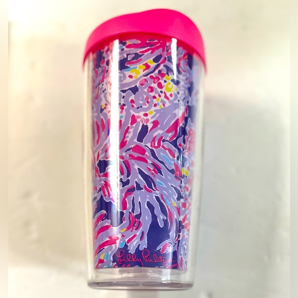 Lilly Pulitzer Insulated Tumbler with lid - Picture 5 of 5